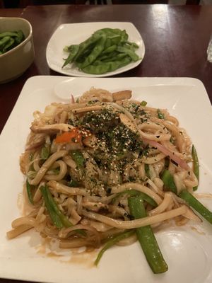 Udon Noodles at Ginger Root in New York City