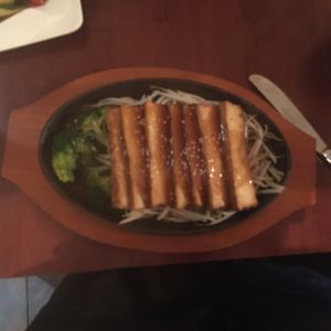 Tofu teriyaki at Ginger Root in New York City