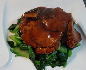 Black Pepper Seitan at Ginger Root in New York City