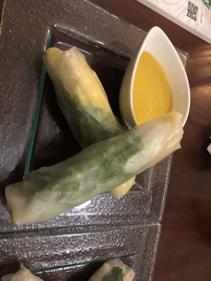 02. Mango roll  at Ginger Root in New York City