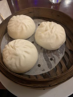 Steamed buns  at Ginger Root in New York City