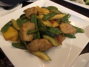 Mango Vegan Chicken  at Ginger Root in New York City