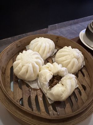 Char siu buns  at Ginger Root in New York City