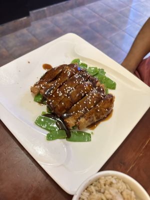 Smoked duck  at Ginger Root in New York City