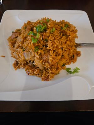 Fried rice at Ginger Root in New York City