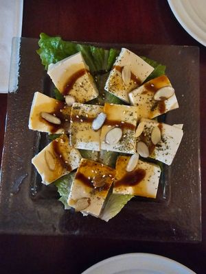 Silken tofu at Ginger Root in New York City