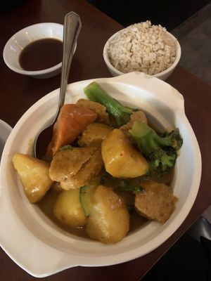 Malaysian stew   at Ginger Root in New York City