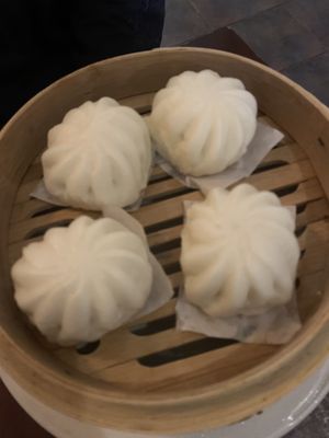 Steamed buns  at Ginger Root in New York City