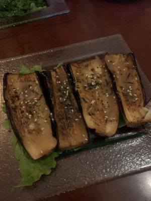 Baked eggplant   at Ginger Root in New York City
