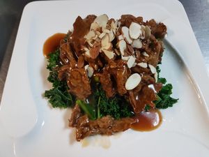 Citrus soy protein at Ginger Root in New York City