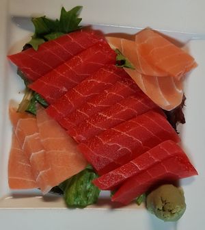 Vegan Sashimi at Ginger Root in New York City