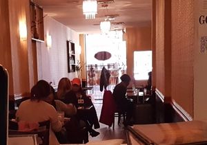 inside restaurant at Ginger Root in New York City