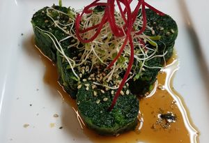 Oshitashi at Ginger Root in New York City