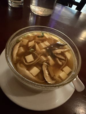 Hot and sour soup. Delicious!   at Ginger Root in New York City
