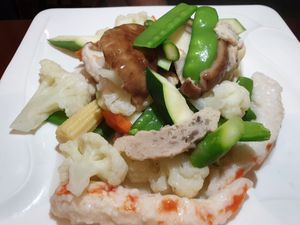 Fishermans platter at Ginger Root in New York City