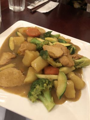 curry at Ginger Root in New York City