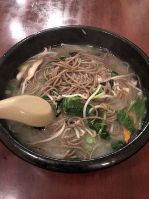 Sobs soup at Ginger Root in New York City