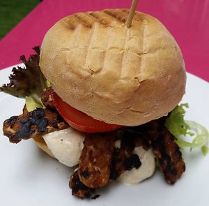 tempeh BLT at Holy Cow in Edinburgh