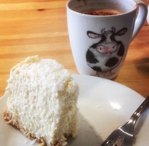 raffaello cheesecake at Holy Cow in Edinburgh