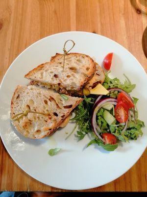 Reuben sandwich at Holy Cow in Edinburgh