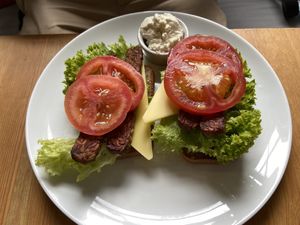 CBLT Sandwich 🥪  at Holy Cow in Edinburgh