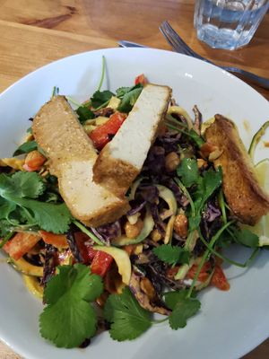 Pad thai at Holy Cow in Edinburgh