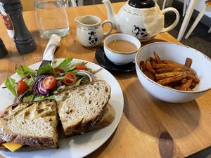Reuben sandwich  at Holy Cow in Edinburgh