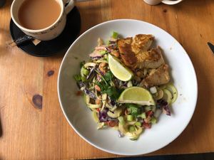 Pad Thia Salad at Holy Cow in Edinburgh