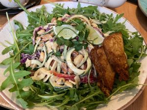 Pad Thai  at Holy Cow in Edinburgh