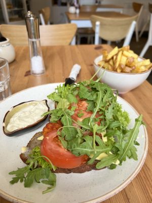 Vegan CBLT  at Holy Cow in Edinburgh