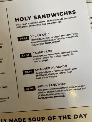   at Holy Cow in Edinburgh