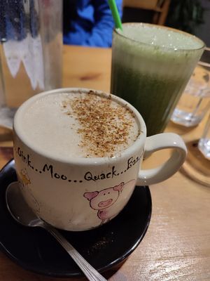 Pumpkin Spice Latte at Holy Cow in Edinburgh