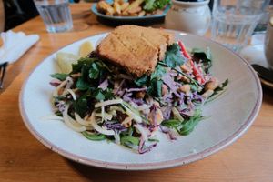 Pad Thai Salad at Holy Cow in Edinburgh