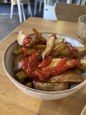 Glasgow salad   at Holy Cow in Edinburgh