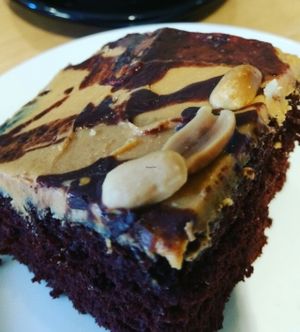 cake at Holy Cow in Edinburgh