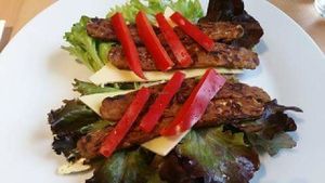 Cheddar BLT at Holy Cow in Edinburgh