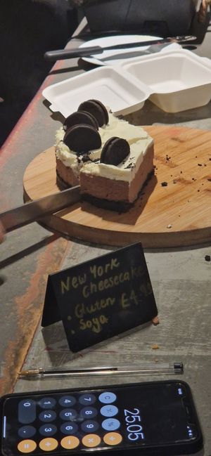Oreo cheesecake at Holy Cow in Edinburgh