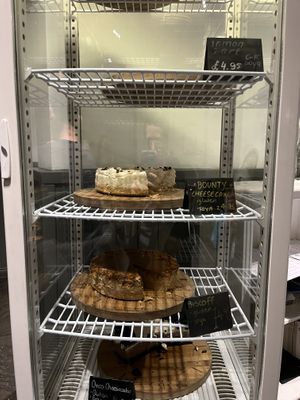 All of their desserts looked incredible  at Holy Cow in Edinburgh