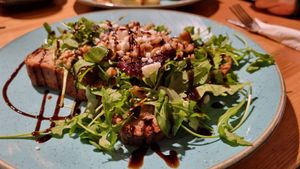 Beetroot Carpaccio (£10.50) at Holy Cow in Edinburgh