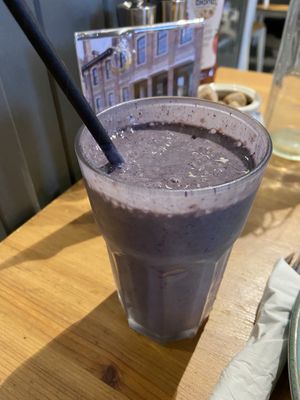 Protein milkshake  at Holy Cow in Edinburgh