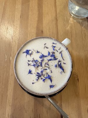 Earl grey matcha  at Holy Cow in Edinburgh