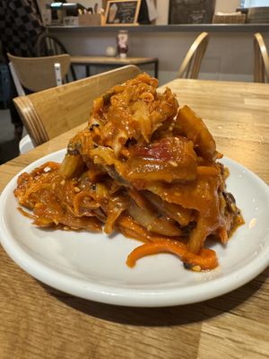 Kimchi   at Holy Cow in Edinburgh