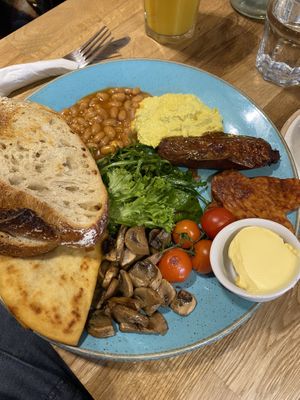 Vegan Breakfast   at Holy Cow in Edinburgh