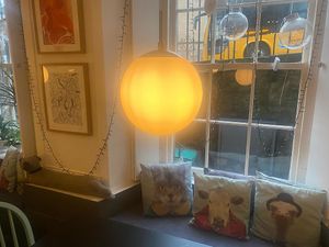 decor at Holy Cow in Edinburgh