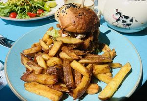 The best chips! 🤤  at Holy Cow in Edinburgh