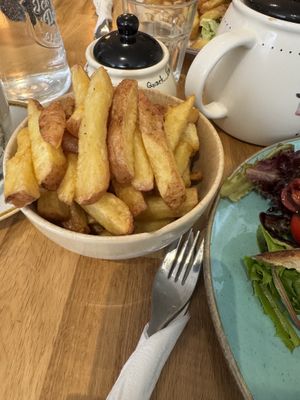 Fries  at Holy Cow in Edinburgh