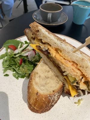 Ruben sandwich   at Holy Cow in Edinburgh