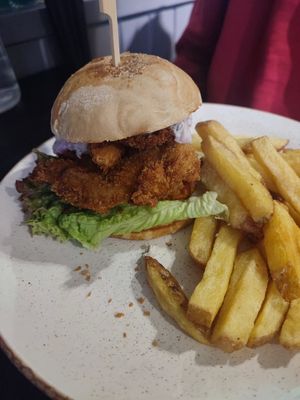 B at Holy Cow in Edinburgh