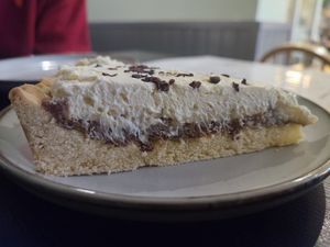 Banoffer cake at Holy Cow in Edinburgh