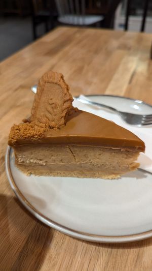 Biscoff cheesecake at Holy Cow in Edinburgh
